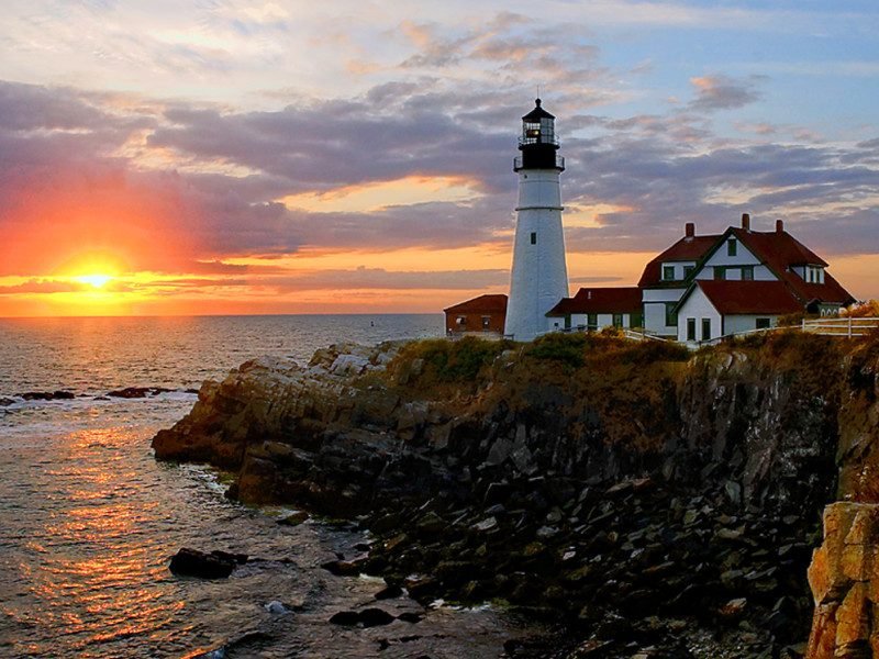Boston to ICONIC Portland Lighthouse Kennebunk Small Group Max 12 Tour
